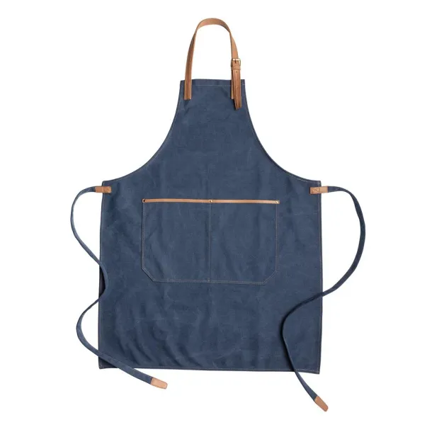  Deluxe canvas chef apron - XD Collection Blue 