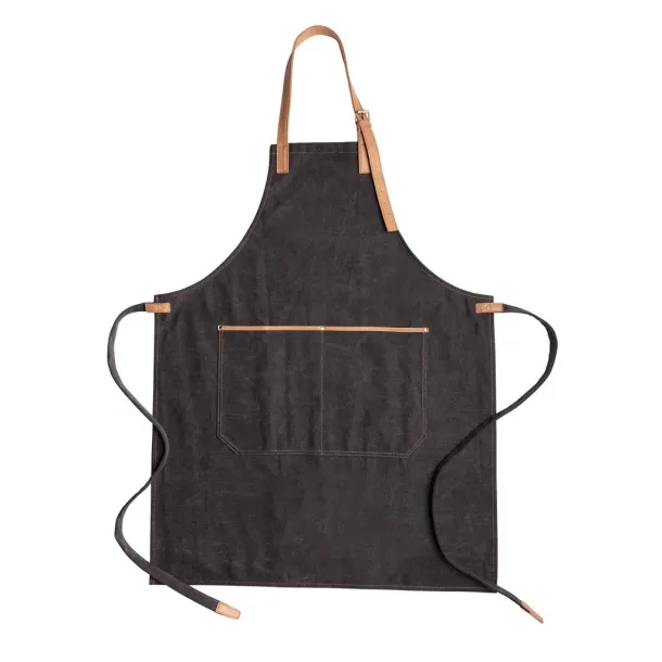  Deluxe canvas chef apron - XD Collection Black 