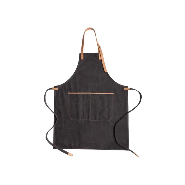  Deluxe canvas chef apron - XD Collection Black 