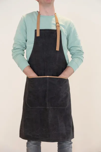  Deluxe canvas chef apron - XD Collection Black 