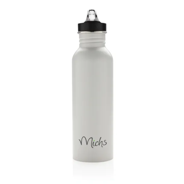  Deluxe stainless steel activity bottle - XD Collection Mist white 