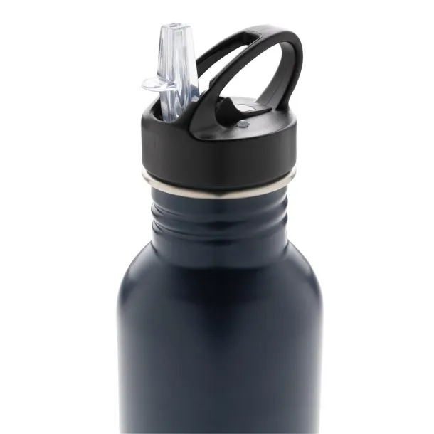  Deluxe stainless steel activity bottle - XD Collection navy