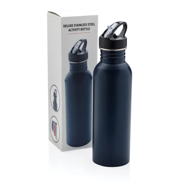  Deluxe stainless steel activity bottle - XD Collection navy