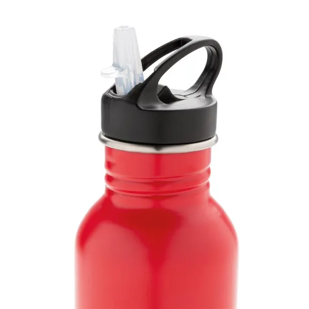  luksuzna sportska boca od nehrđajučeg čelika, 710ml - XD Collection Crvena