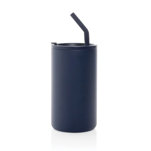 Cube RCS certified recycled steel mug 800ml - XD Collection navy