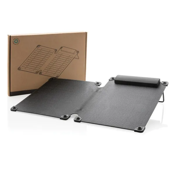  Solarpulse 10W prijenosni solarni panel od rplastike - XD Collection Crna 