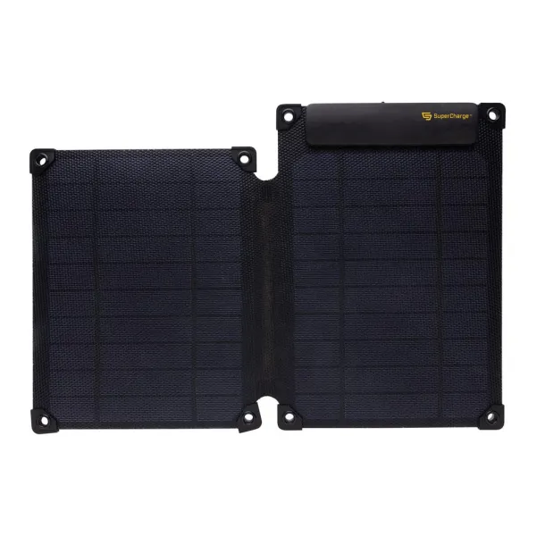  Solarpulse 10W prijenosni solarni panel od rplastike - XD Collection Crna 