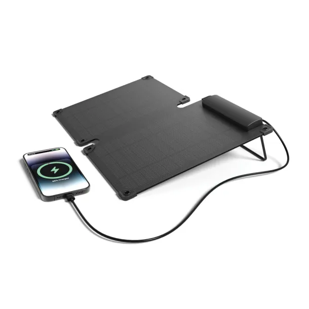  Solarpulse rplastic portable Solar panel 10W - XD Collection Black 