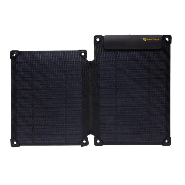  Solarpulse 10W prijenosni solarni panel od rplastike - XD Collection Crna 