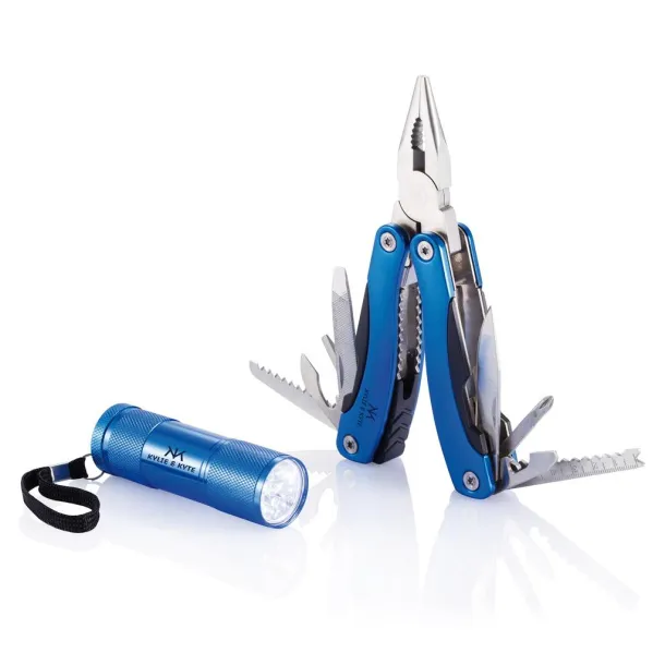  Multitool and torch set - XD Collection Blue 