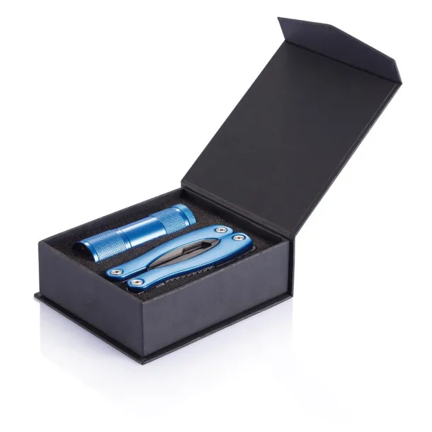  Multitool and torch set - XD Collection Blue 