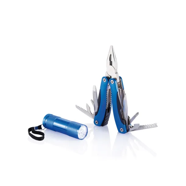  Multitool and torch set - XD Collection Blue 