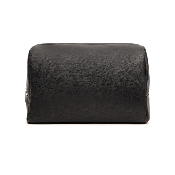  VINGA Bermond RCS recycled PU toiletry bag - Vinga Black 