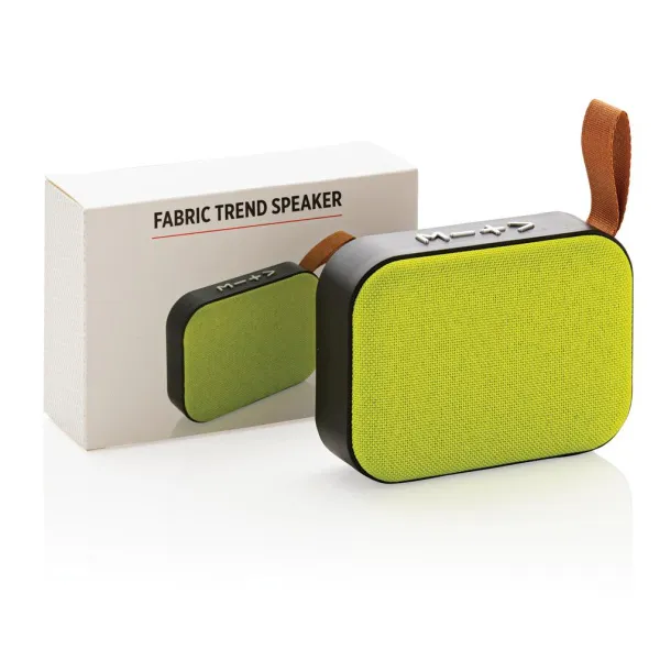  Fabric trend speaker - XD Collection Green Black