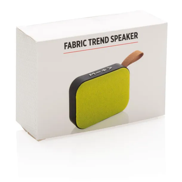  Fabric trend speaker - XD Collection Green Black