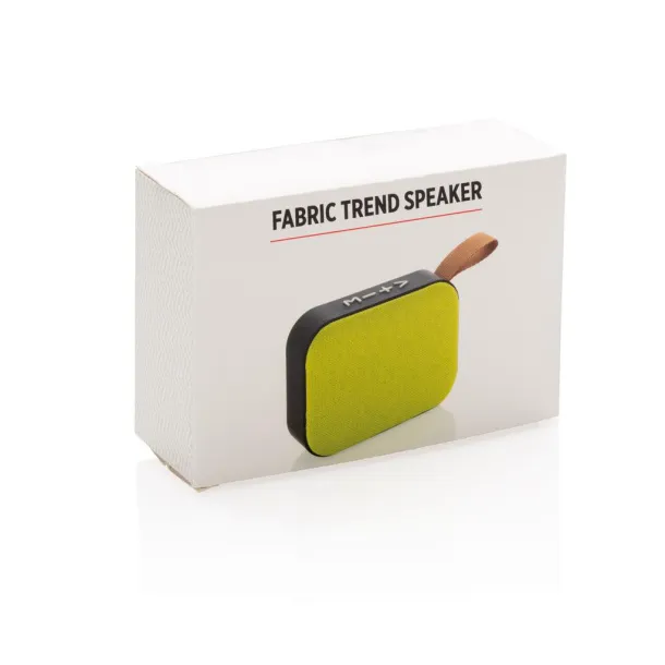  Fabric trend speaker - XD Collection Green Black