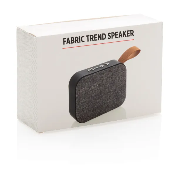  Fabric trend speaker - XD Collection Anthracite Black