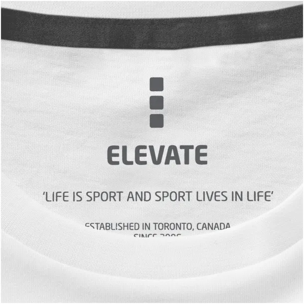 Nanaimo muška majica kratkih rukava, 160 g/m² - Elevate Life Bijela