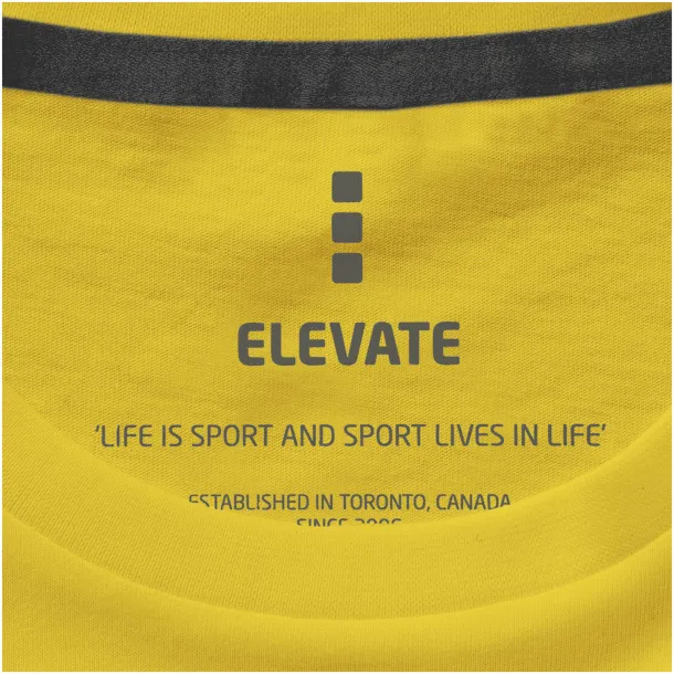 Nanaimo short sleeve men's t-shirt - Elevate Life Yellow