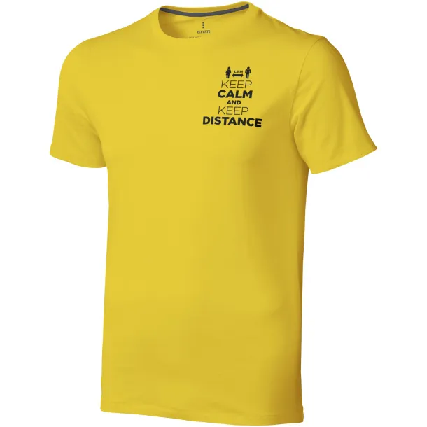 Nanaimo short sleeve men's t-shirt - Elevate Life Yellow