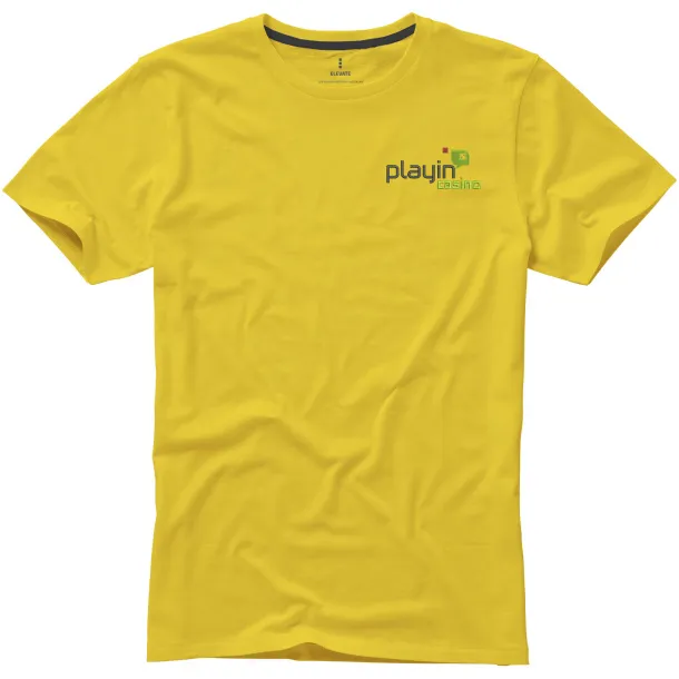 Nanaimo short sleeve men's t-shirt - Elevate Life Yellow