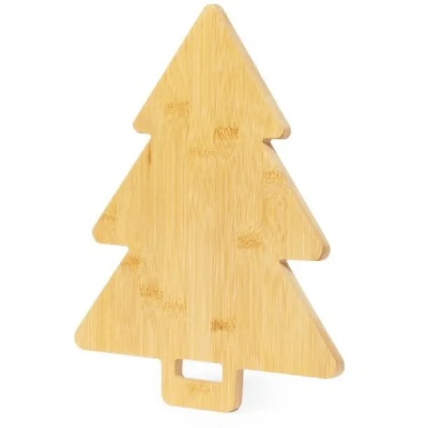  Bamboo cutting and serving board "Christmas tree" neutral