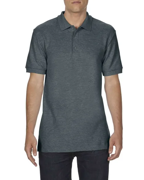  PREMIUM COTTON® ADULT DOUBLE PIQUÉ POLO - Gildan Iron Grey