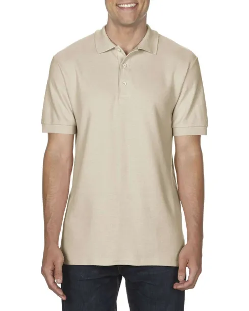  PREMIUM COTTON® ADULT DOUBLE PIQUÉ POLO - Gildan Sand