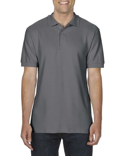  PREMIUM COTTON® ADULT DOUBLE PIQUÉ POLO - Gildan Charcoal