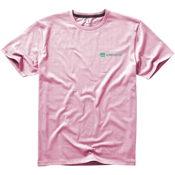 Nanaimo short sleeve men's t-shirt - Elevate Life Light pink