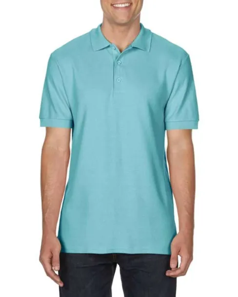  PREMIUM COTTON® ADULT DOUBLE PIQUÉ POLO - Gildan Chalky Mint