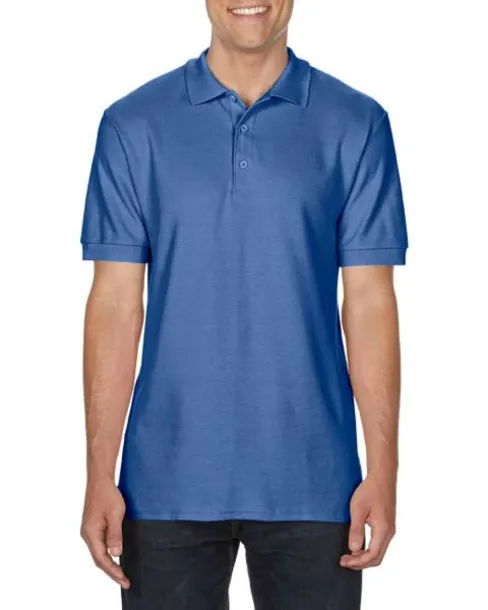  PREMIUM COTTON® ADULT DOUBLE PIQUÉ POLO - Gildan Flo Blue