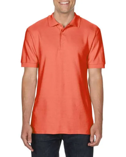  PREMIUM COTTON® ADULT DOUBLE PIQUÉ POLO - Gildan Bright Salmon