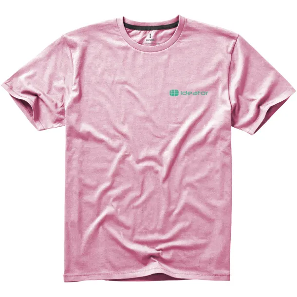 Nanaimo short sleeve men's t-shirt - Elevate Life Light pink