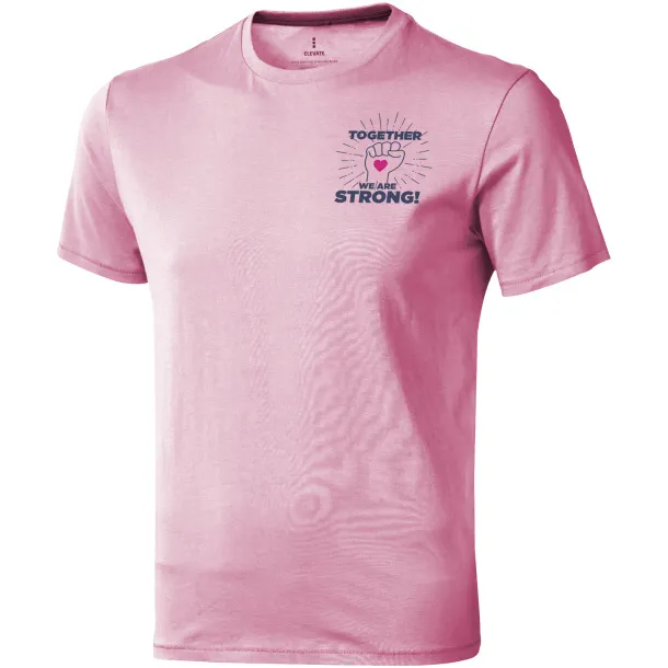 Nanaimo short sleeve men's t-shirt - Elevate Life Light pink