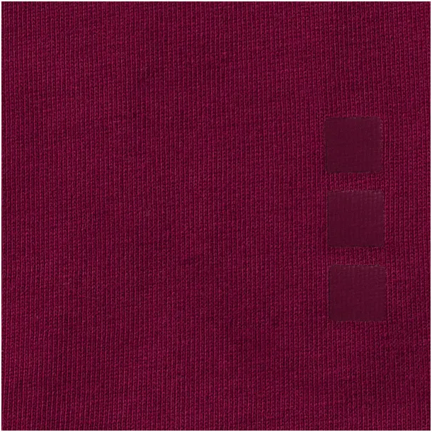 Nanaimo short sleeve men's t-shirt - Elevate Life Burgundy