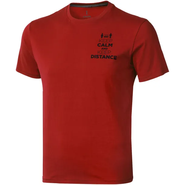 Nanaimo short sleeve men's t-shirt - Elevate Life Red