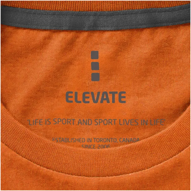 Nanaimo short sleeve men's t-shirt - Elevate Life Orange