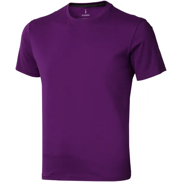 Nanaimo short sleeve men's t-shirt - Elevate Life Plum