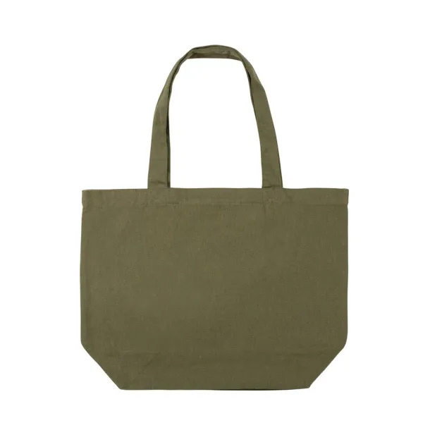  Impact AWARE™ recycled canvas shopper w/pocket 240gsm undyed - XD Collection 45533C 