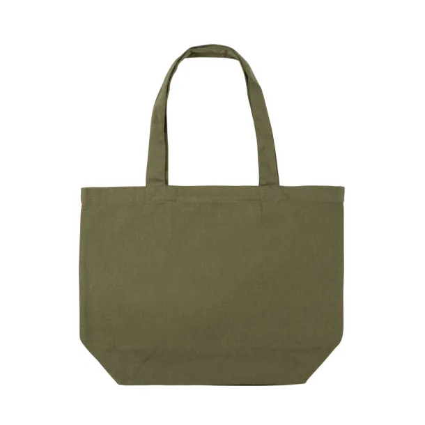  Impact AWARE™ recycled canvas shopper w/pocket 240gsm undyed - XD Collection 45533C 