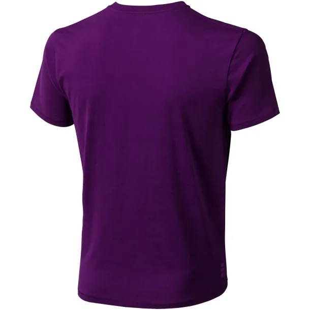 Nanaimo short sleeve men's t-shirt - Elevate Life Plum