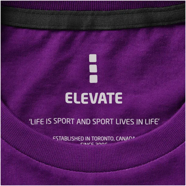 Nanaimo short sleeve men's t-shirt - Elevate Life Plum