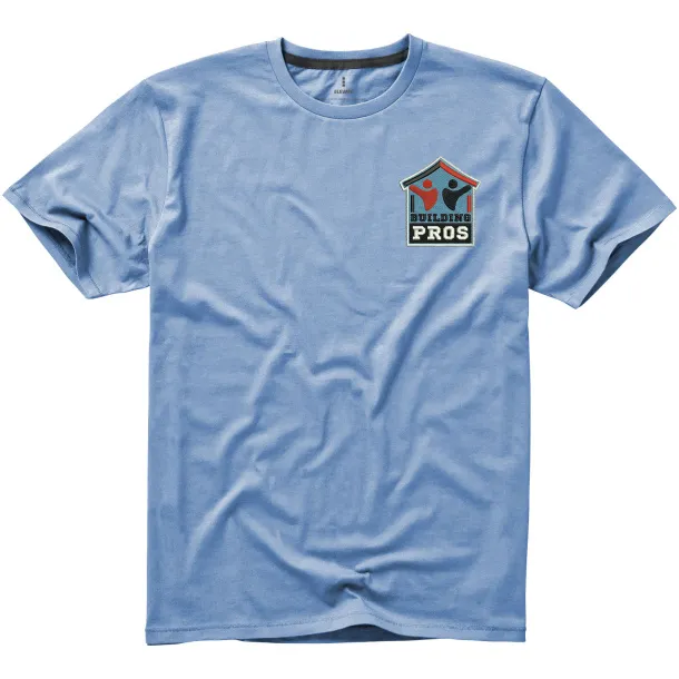 Nanaimo short sleeve men's t-shirt - Elevate Life Light blue