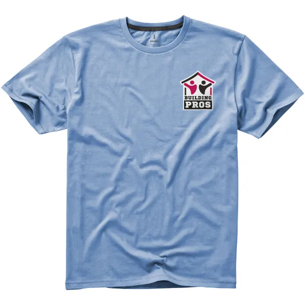 Nanaimo short sleeve men's t-shirt - Elevate Life Light blue