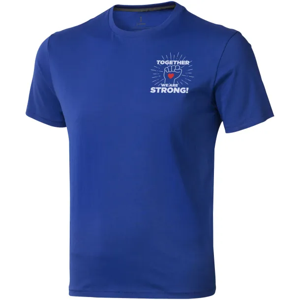 Nanaimo short sleeve men's t-shirt - Elevate Life Blue