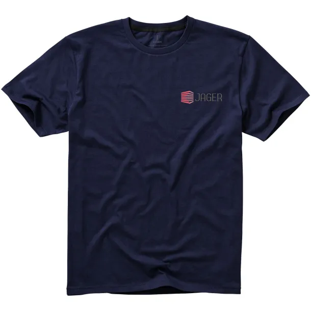 Nanaimo short sleeve men's t-shirt - Elevate Life Navy Blue