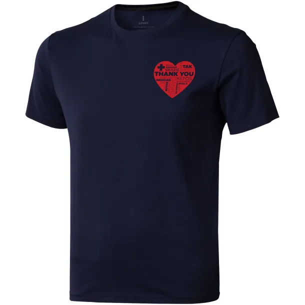 Nanaimo short sleeve men's t-shirt - Elevate Life Navy Blue