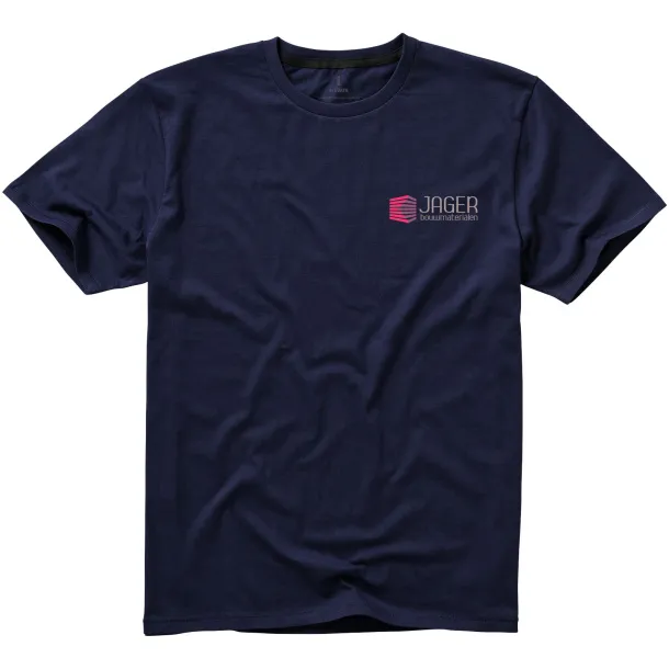 Nanaimo short sleeve men's t-shirt - Elevate Life Navy Blue