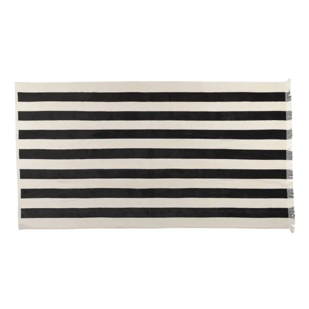  Ukiyo Yukari AWARE™ XL deluxe beach towel 100x180cm - Ukiyo anthracite 